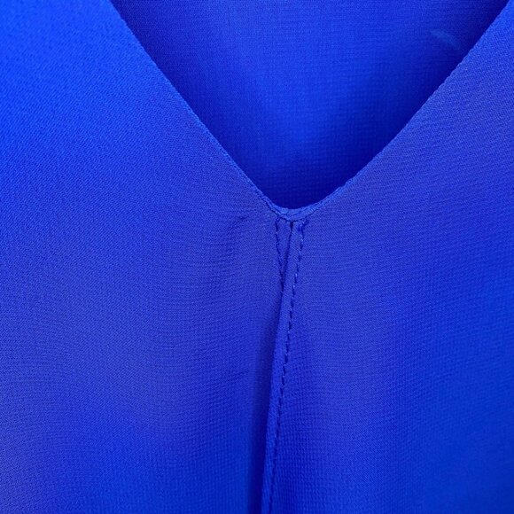 Milano Cobalt Blue Double Layered Tank Top - XL - Picture 4 of 5